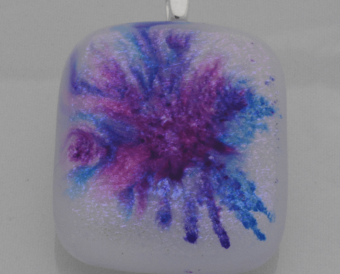 A Wee Brightness Purple Splatter
